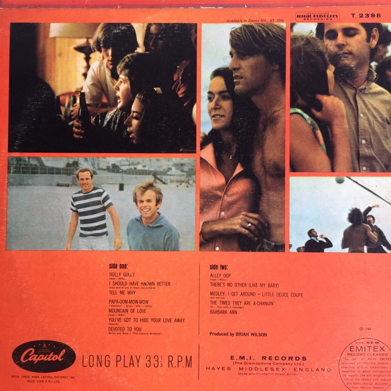 Beach Boys, Beach Boy's Party / vinyl image 2