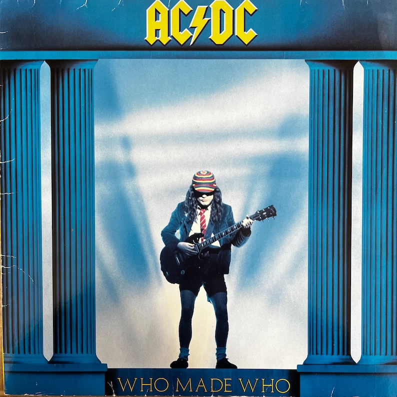 ACDC, Who Made Who / Vinyl - Etsy