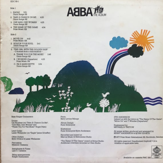 Abba, the Album / Vinyl - Etsy