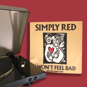 Simply Red, I Won&#39;t Feel Bad, 12&quot; single / vinyl