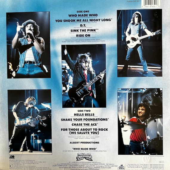 AC/DC WHO MADE WHO 帯付き レコード AC/DC – Who Made Who – Vinyl (LP, Compilation, Album), 1986