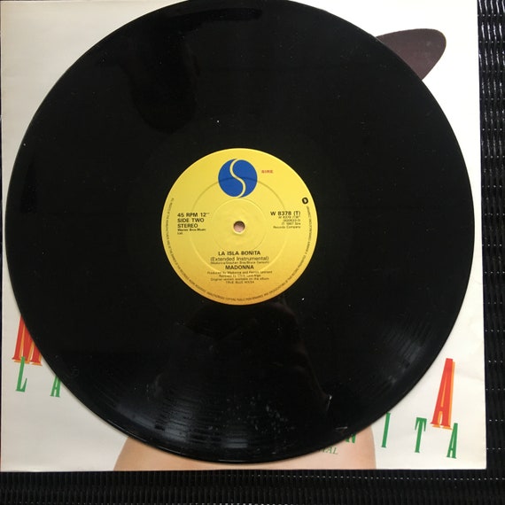 マドンナ、ラ・イスラボニータ / レコード - Etsy 日本