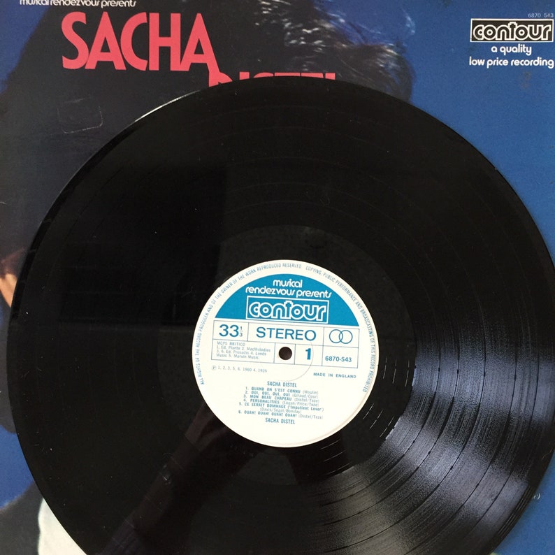 Sacha Distel, Sacha Distel / vinyl image 3
