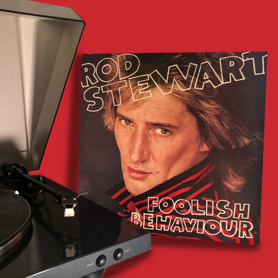 Rod Stewart Foolish Behaviour レコード Rod Stewart, Foolish Behaviour Album HS3485 1980 / Vinyl - Etsy