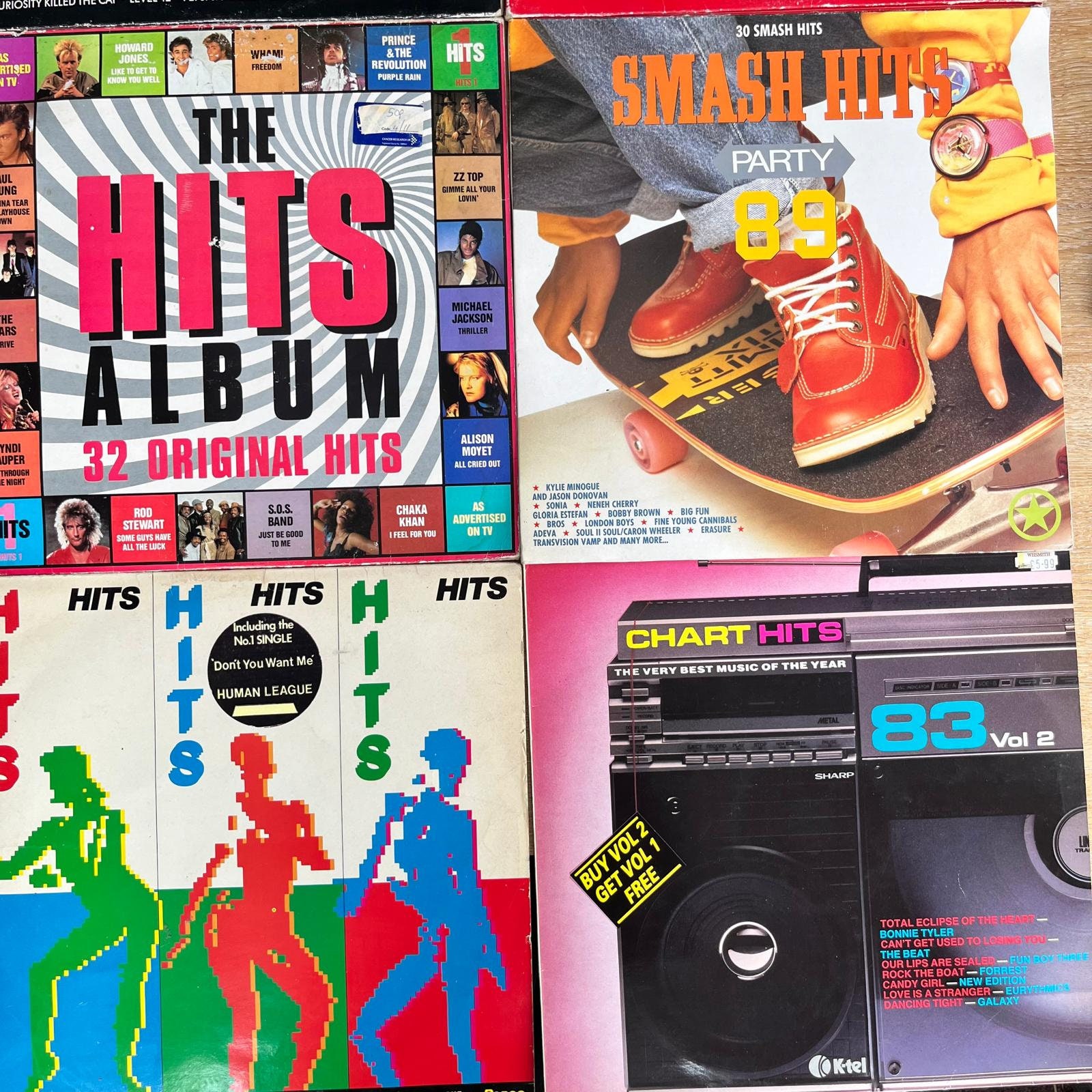 Vintage 80s Compilation Vinyl -vinyl Record /gift - Etsy