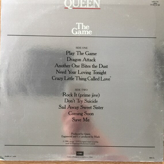 Another One Bites the Dust by Queen from the album The Game