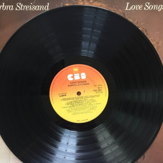 Barbra Streisand, Love Songs / Vinyl - Etsy