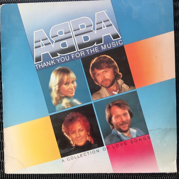 Abba Thank You for the Music A Collection of Love Songs / - Etsy UK