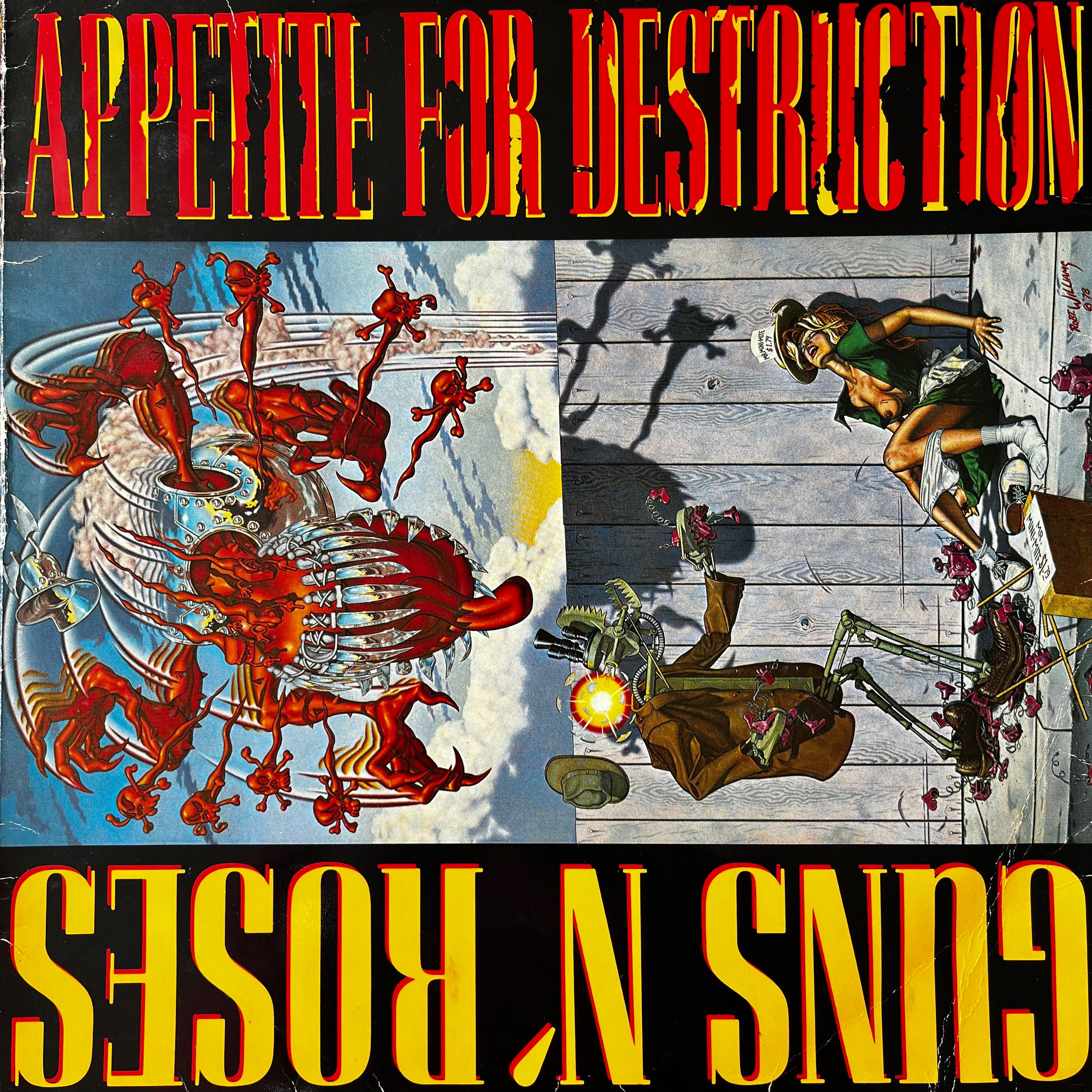 Guns N Roses Appetite for Destruction / Vinyl - Etsy Israel
