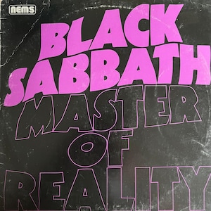 Black Sabbath, Masters of Reality/ vinyl record/ gift / Groovevinyl