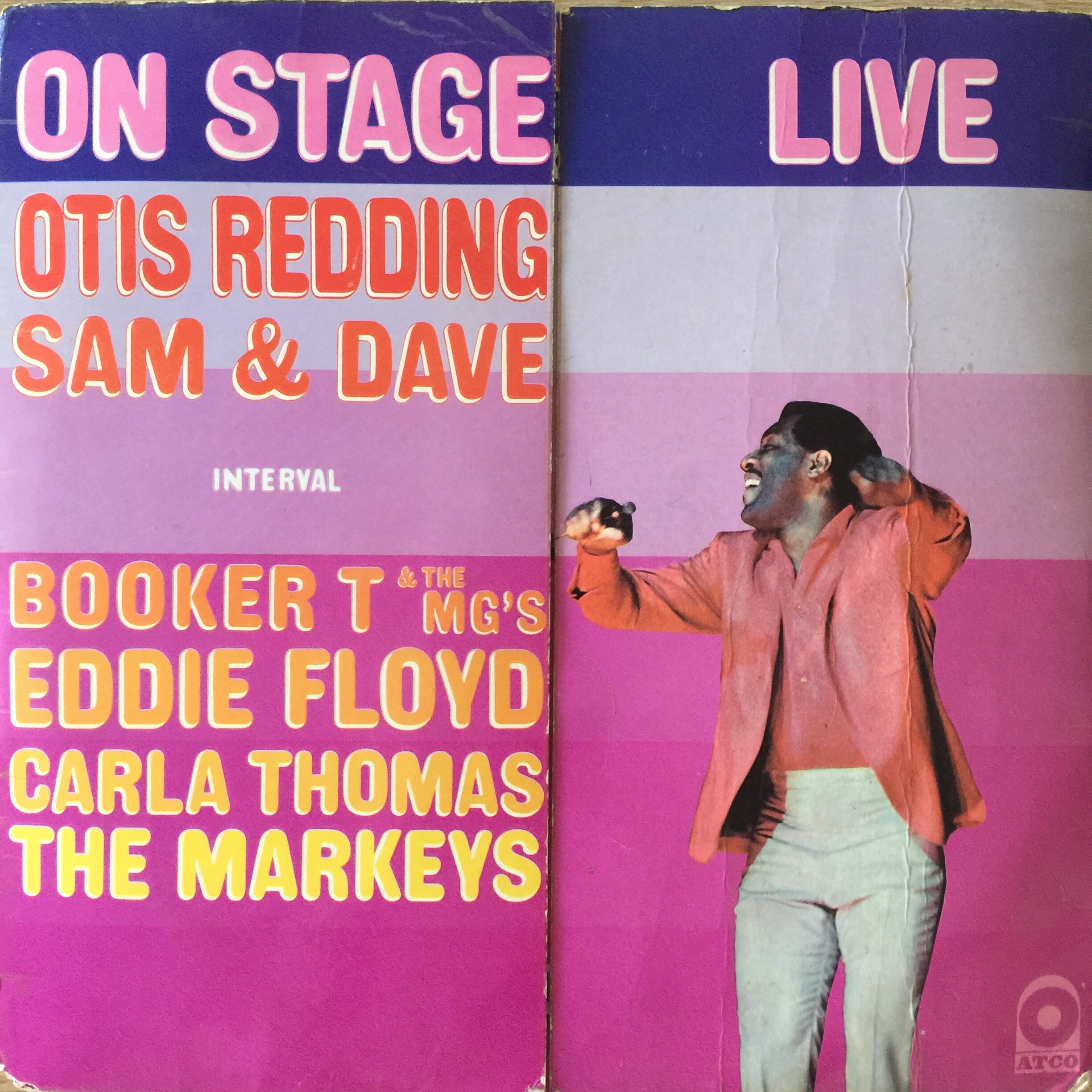 on-stage-live-otis-redding-sam-dave-double-album-vinyl-etsy