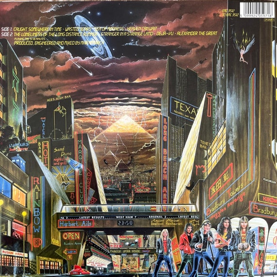 【LP】IRON MAIDEN SOMEWHERE IN TIME Iron Maiden – Somewhere In Time - LP Vinyl Record 12