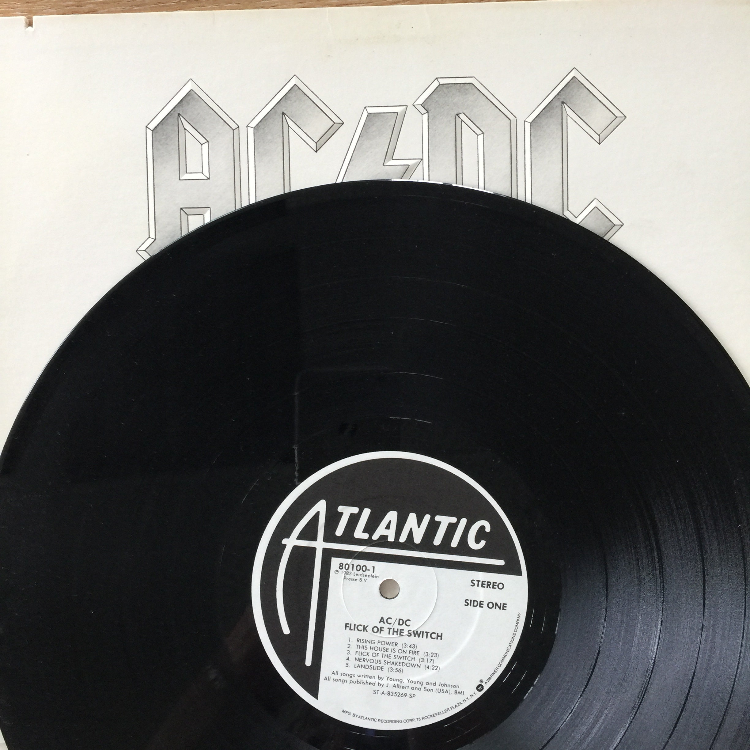 ACDC, Flick of the Switch / Vinyl - Etsy
