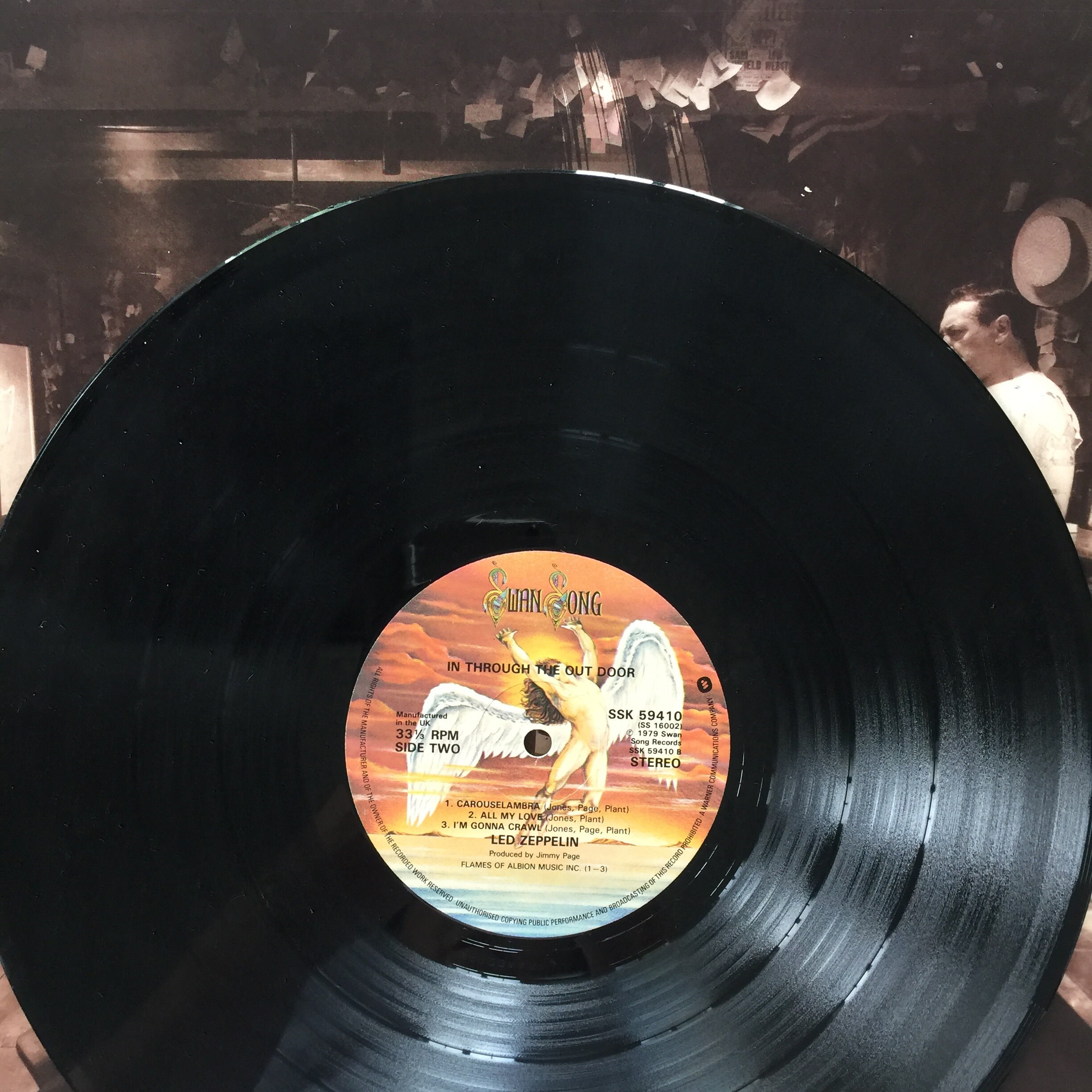 Led Zeppelin, in Through the Out Door / Vinyl Etsy