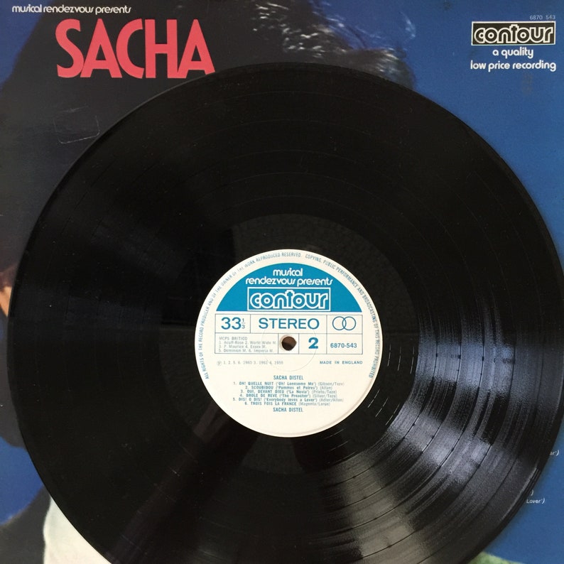 Sacha Distel, Sacha Distel / vinyl image 4