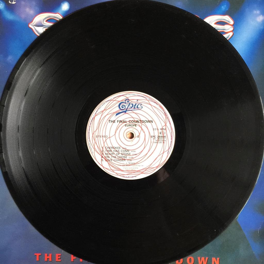 Europe, the Final Countdown EPC 26808 1986 Original Album - Etsy