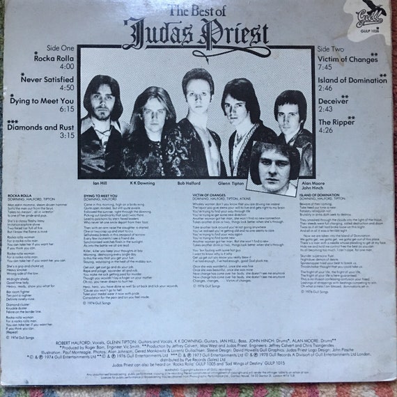 ジューダス・プリースト、ベスト・オブ・ジューダス・プリースト