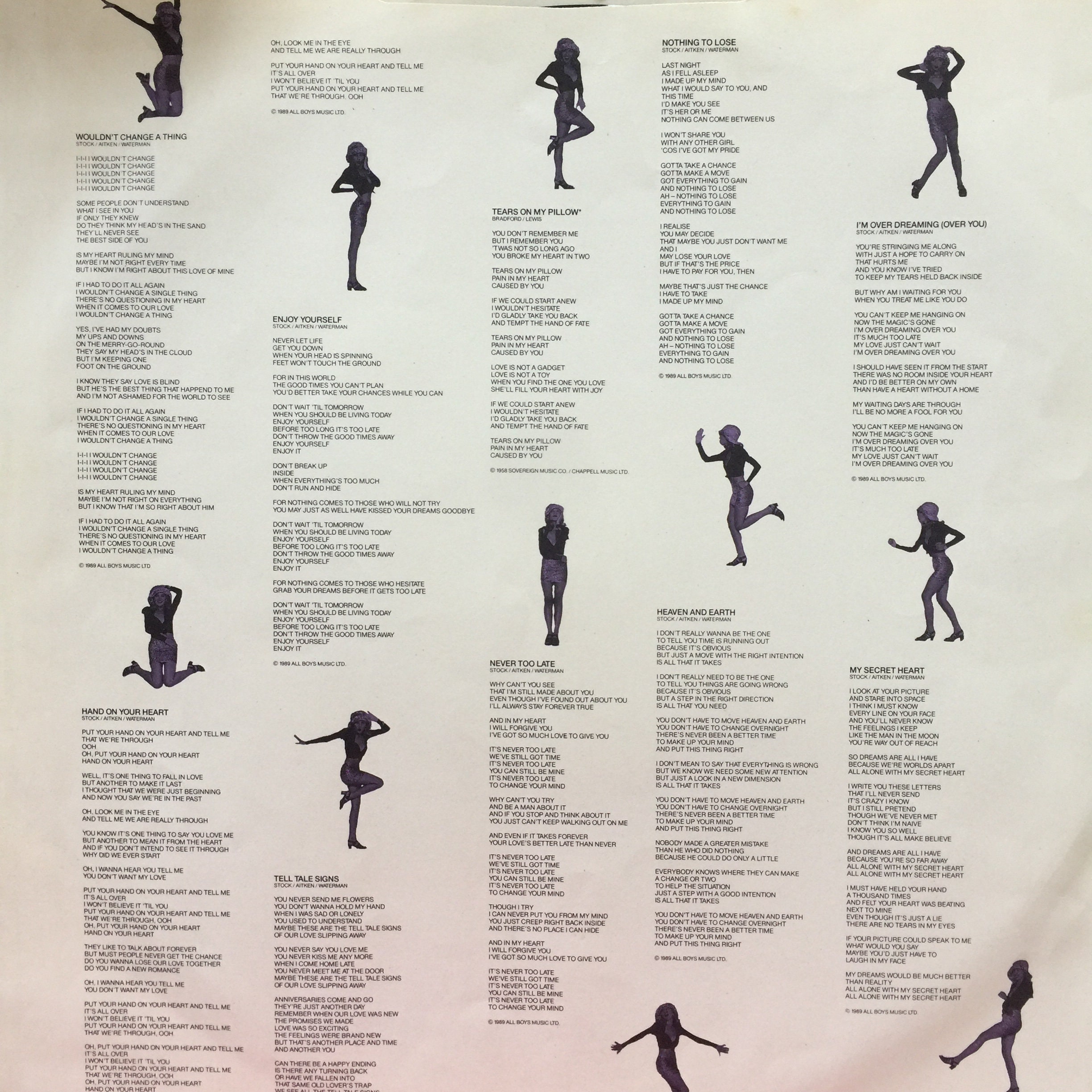 Kylie Minogue, Enjoy Yourself / Vinyl - Etsy Canada