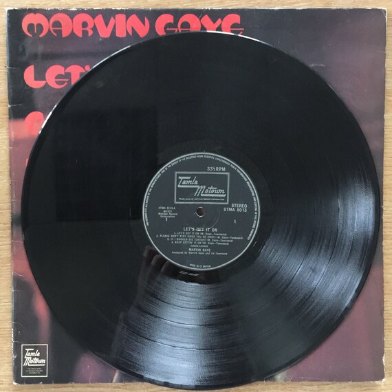 英LP Marvin Gaye Lets Get It On STMA8013 Tamla Motown /00400 LP/GF MARVIN GAYE Let's Get It On STMA8013 Tamla Motown UK