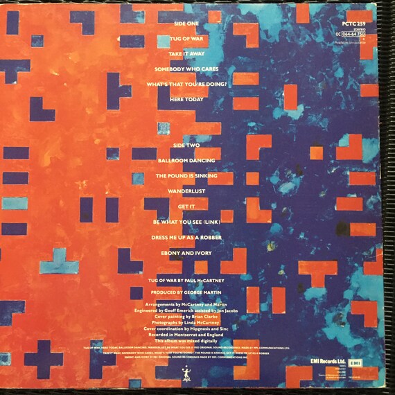 Paul McCartney「Tug Of War」デラックスエディション Paul McCartney – Tug Of War – Vinyl (2nd Press, LP, Album