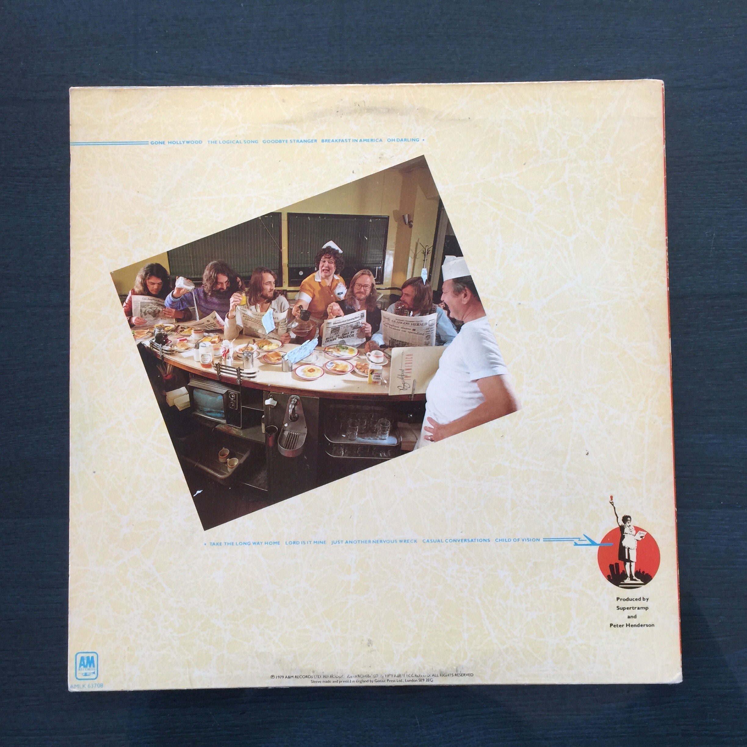 Ama la terraSALOMON DIALOGUE 25.5 Supertramp, Breakfast in America AMLK 63708 1979 - Etsy