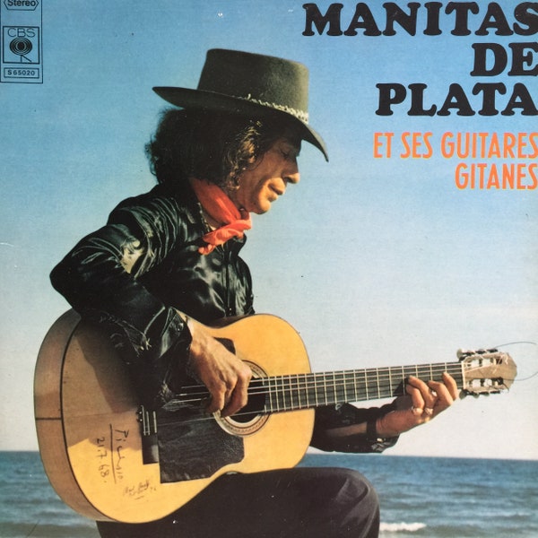 Manitas De Plata, et ses Guitares Gitanes, gatefold / vinyle
