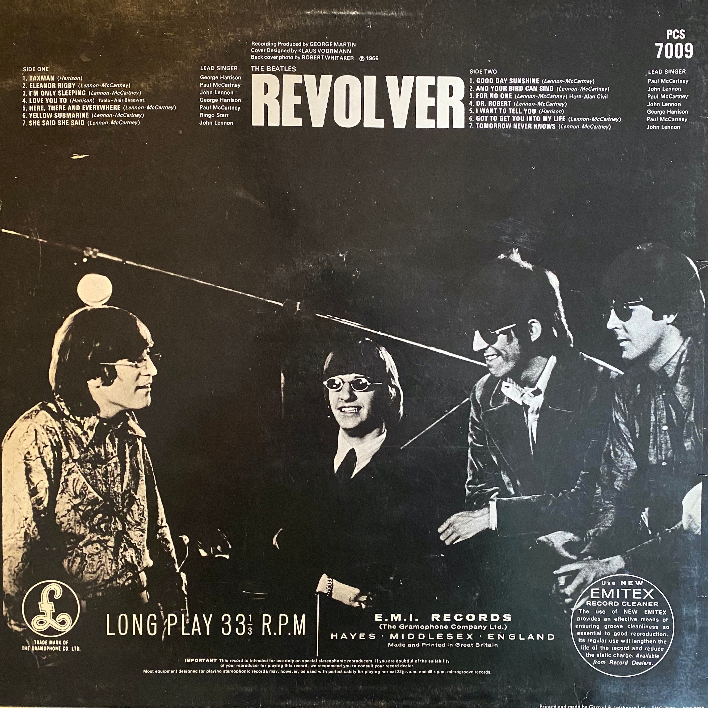 The Beatles, Revolver, PCS 7009, 1966 / Vinyl - Etsy The Beatles, Revolver, PCS 7009, 1966 / Vinyl - Etsy