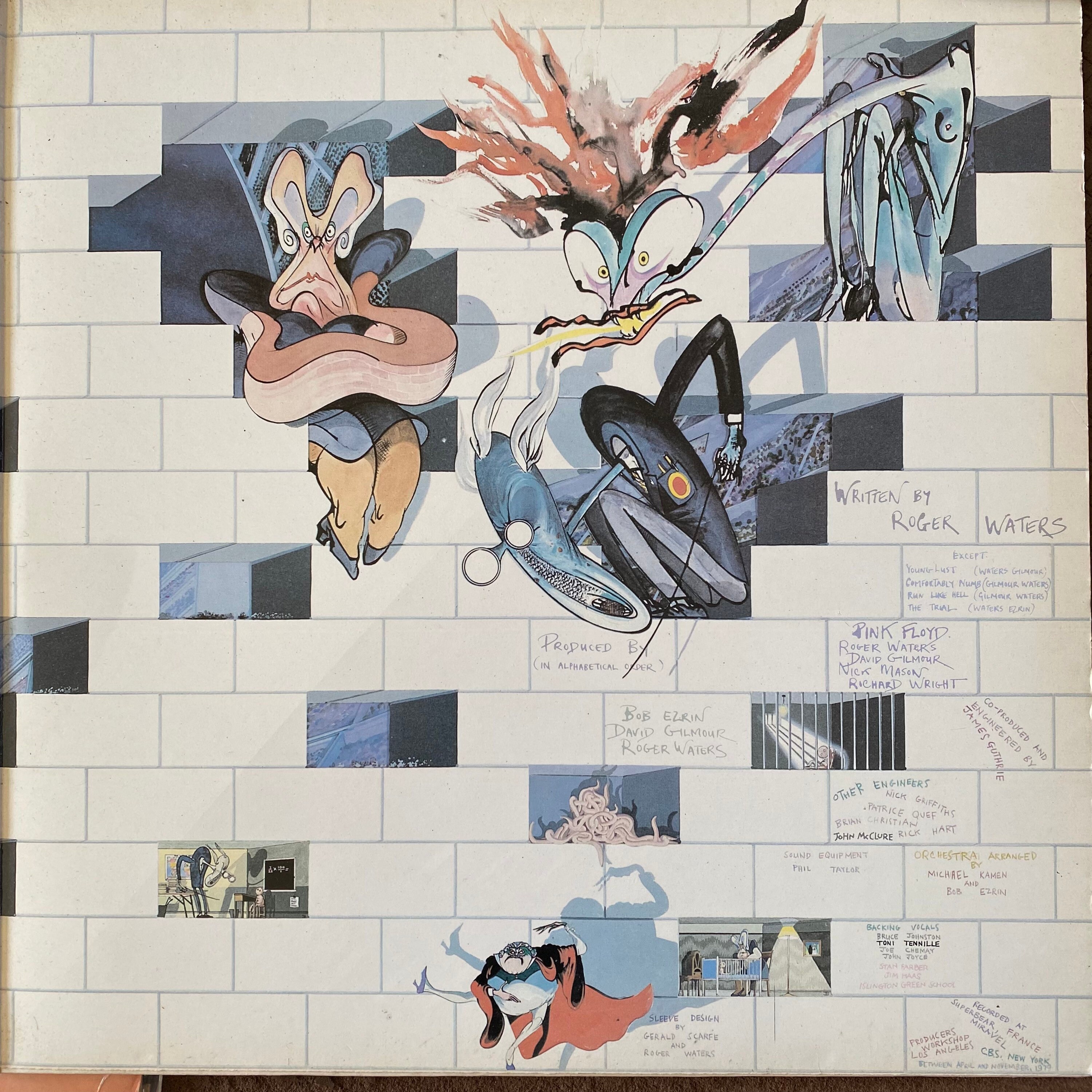Pink Floyd, the Wall, Gatefold / Vinyl - Etsy