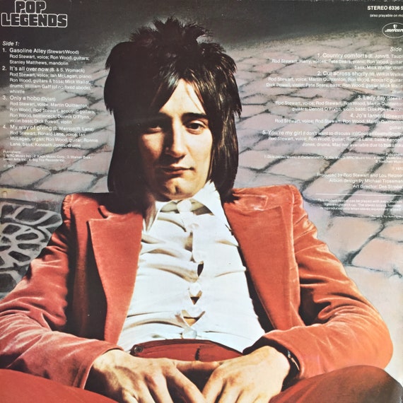 Rod Stewart, Gasoline Alley / Vinyl - Etsy UK