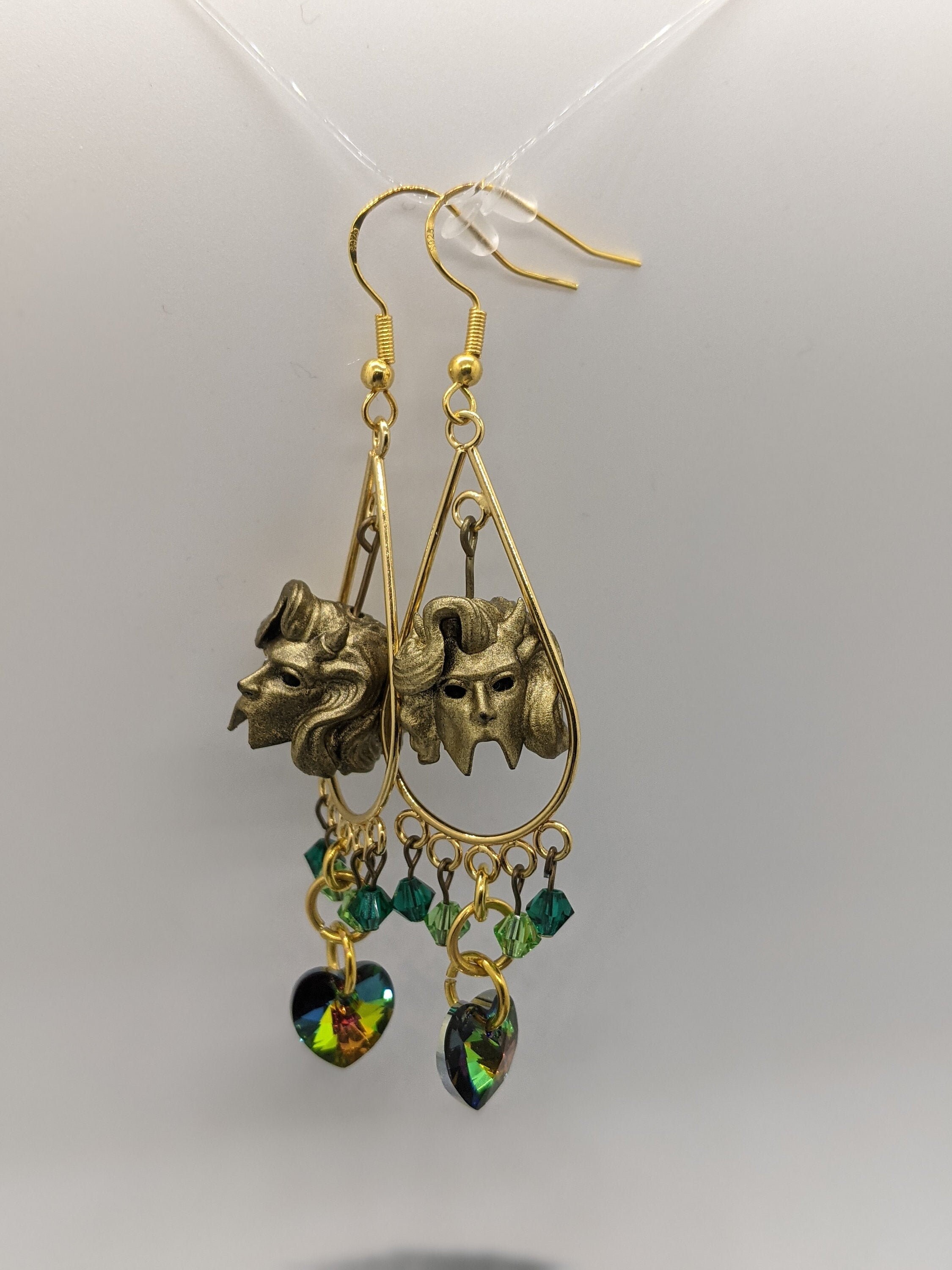Heart of 2024 gold earrings