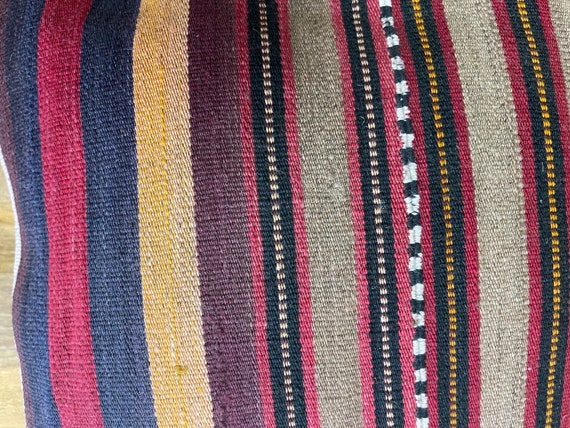 Handmade Cushion Cover 40x40cm 16\u2019\u2019x16\u2019\u2019 Pillow Traditional Turkish Wool Afghan Nomad Craft Gift Teppich Vintage Multicolour