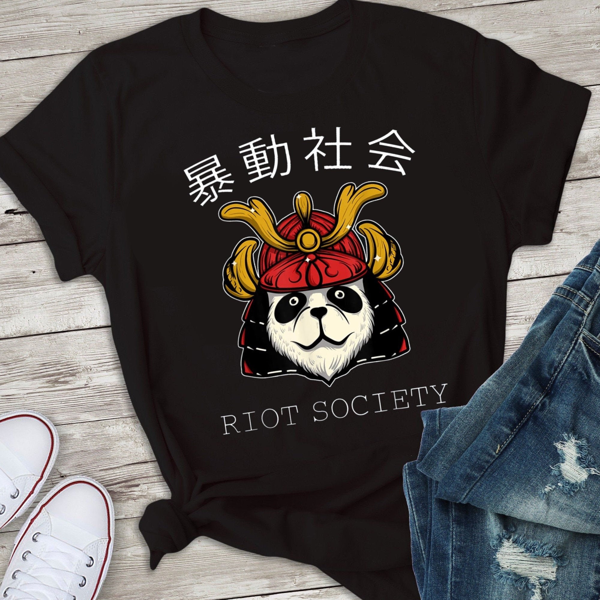 riot society panda shirt