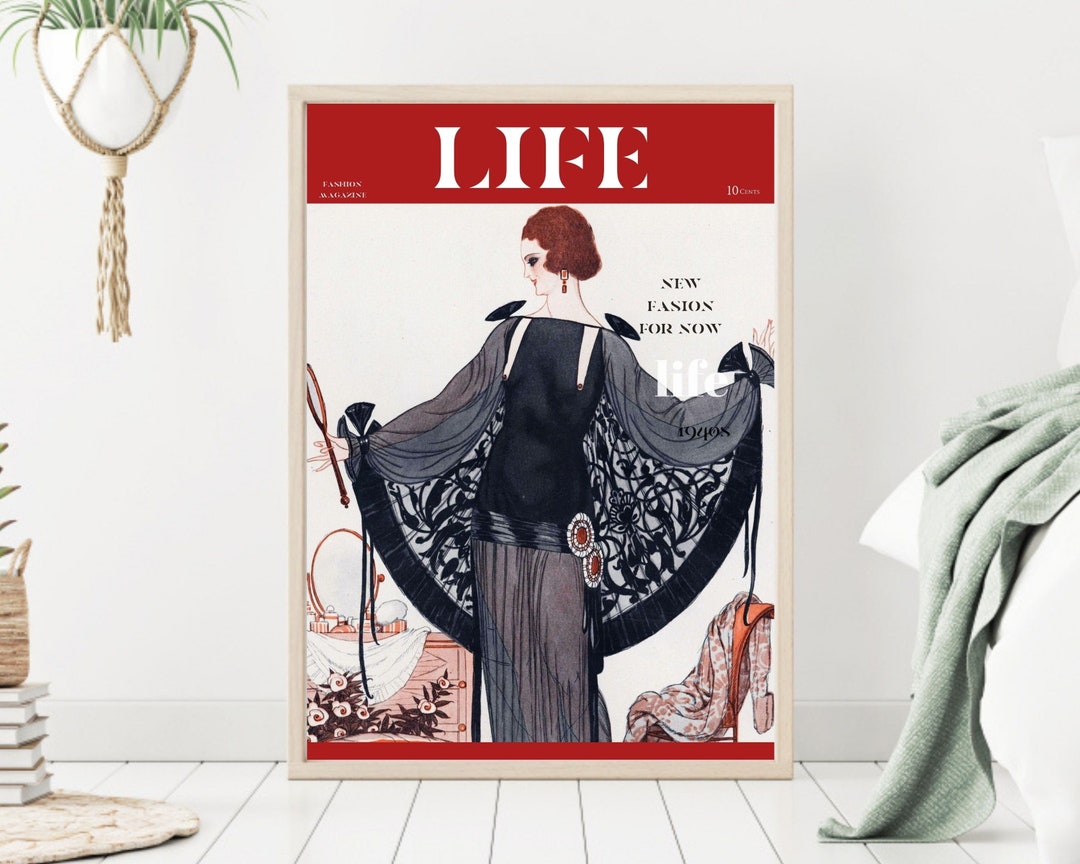 Life Magazine Cover Poster Life Magazine Poster Magazine - Etsy