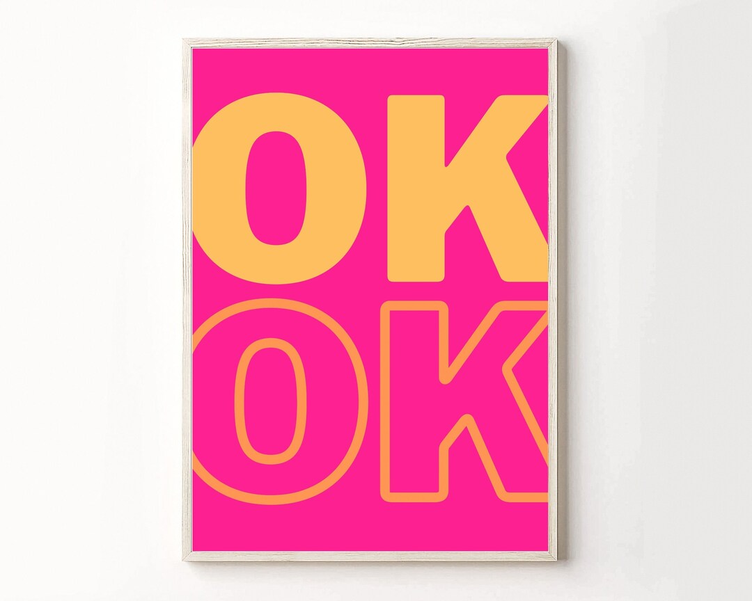 Maximalist Decor Print Funky Wall Art Instant Download Etsy