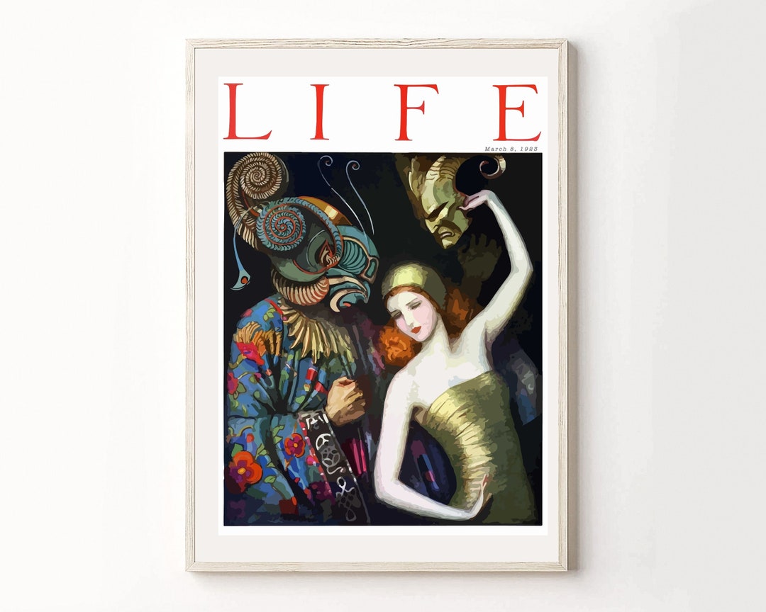 Magazine Cover, Life Magazine, Life Magazine Poster, Magazine Cover ...