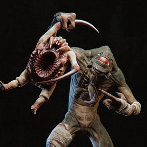 Vortigaunt &quot;Gary&quot; Statue (SUSTENANCE) Half Life Alyx - Original Statue