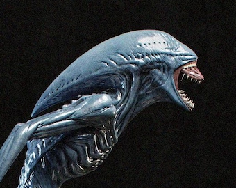 エンジニア – 21インチ 手描きスタチュー | プロメテウス風エイリアン