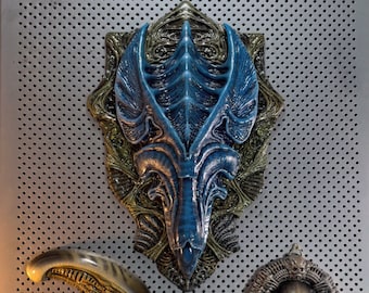 Queen Alien xenomorph wall hanger 30 CM original piece