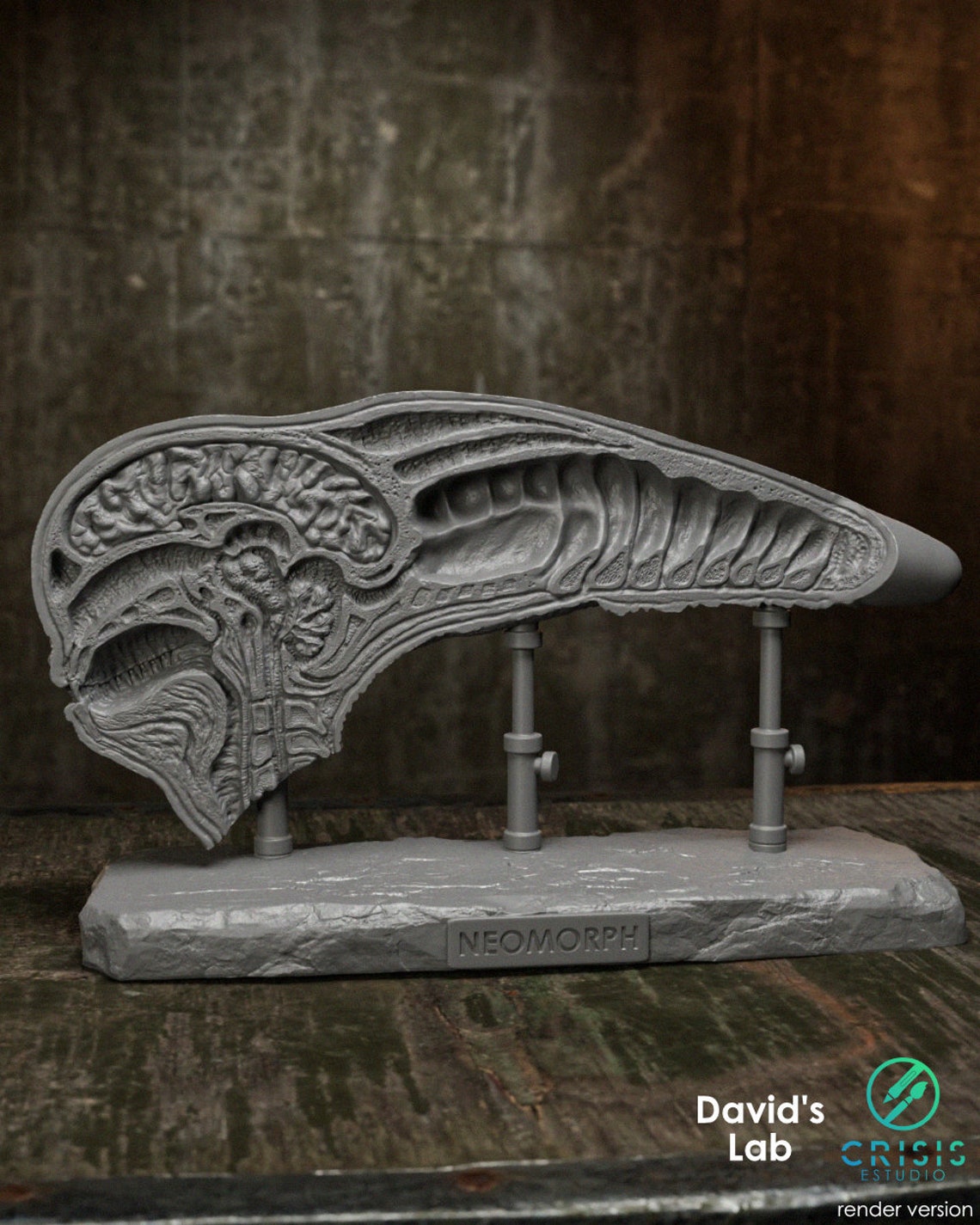 Alien Covenant- Dissected Neomorph Head, David's Lab - Etsy Canada