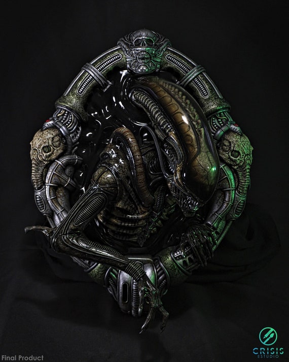 エイリアン壁掛け (AILEN WALL PLAQUE9インチ) レア】ALIEN WALL PLAQUE エイリアン ウォールプラーク 【公式通販】