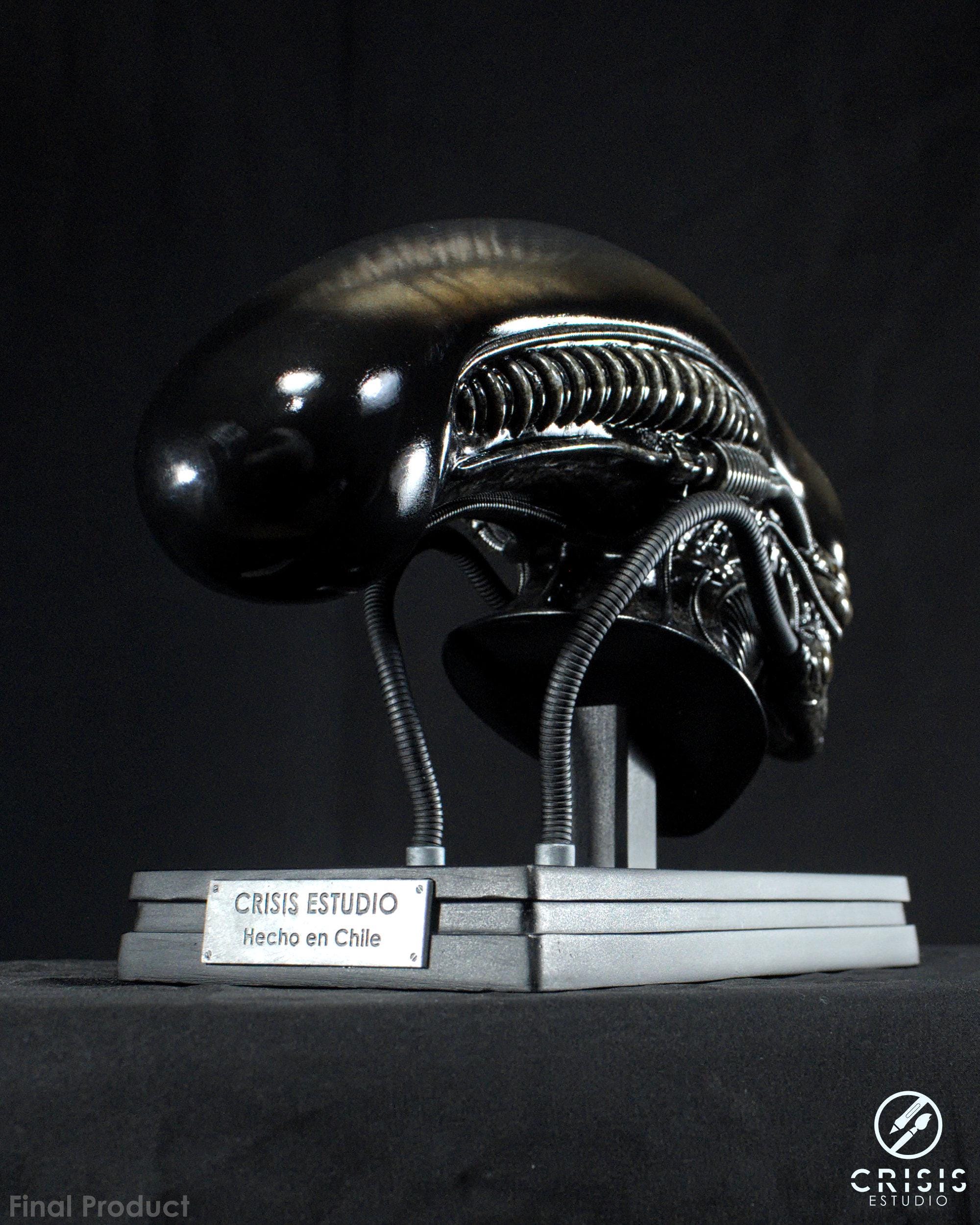Alien Big Chap Head – Original Author’s Resin Sculpture - Etsy