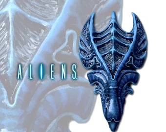 QUEEN ALIEN Resin Head Sculpture