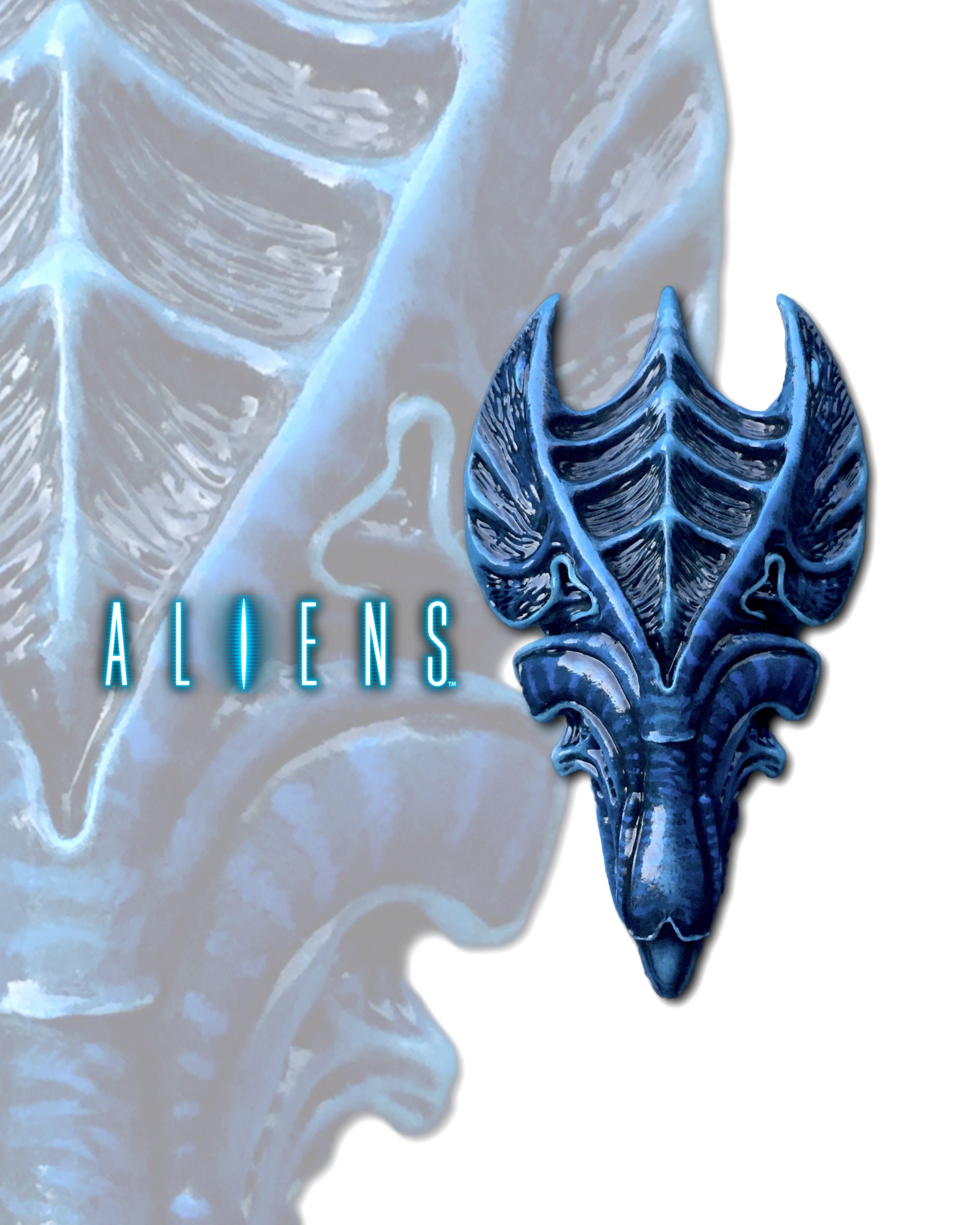 QUEEN ALIEN Resin Head Sculpture - Etsy Australia