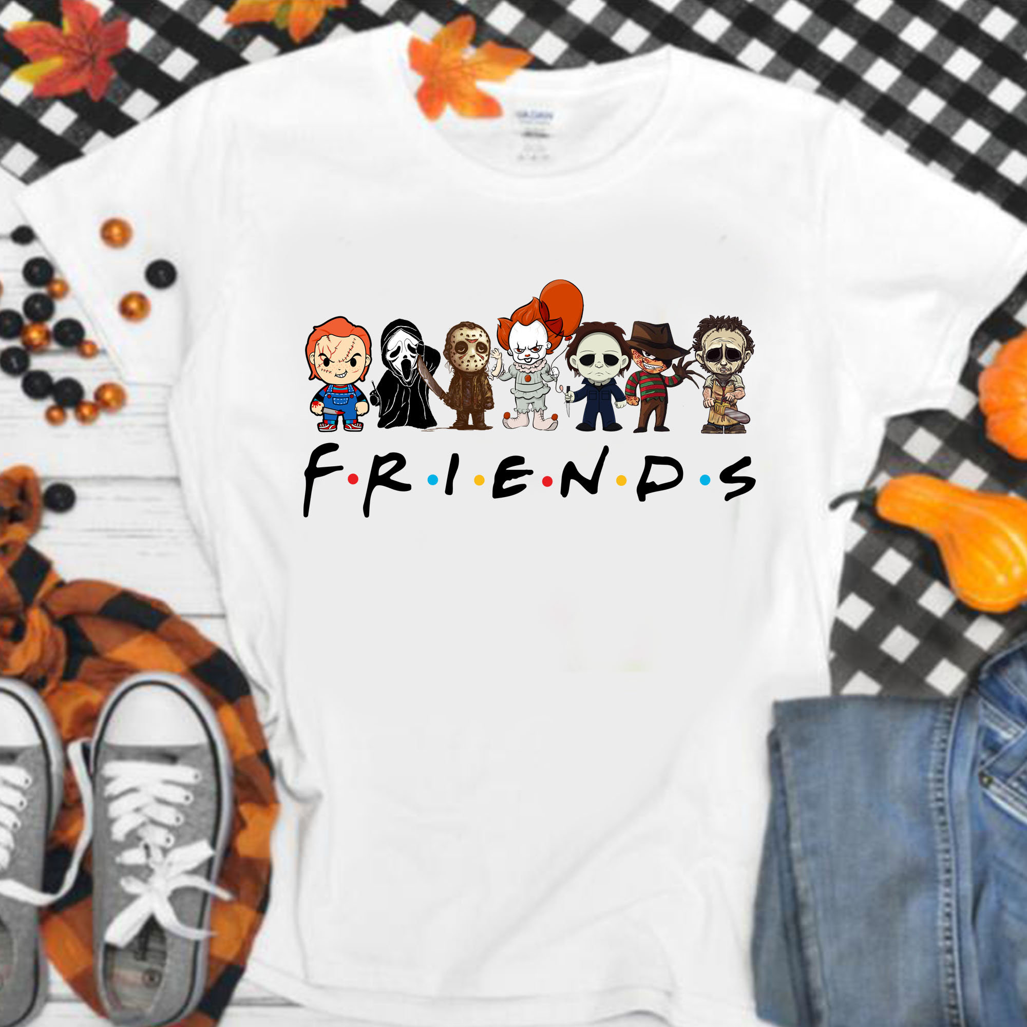 friends t shirt halloween