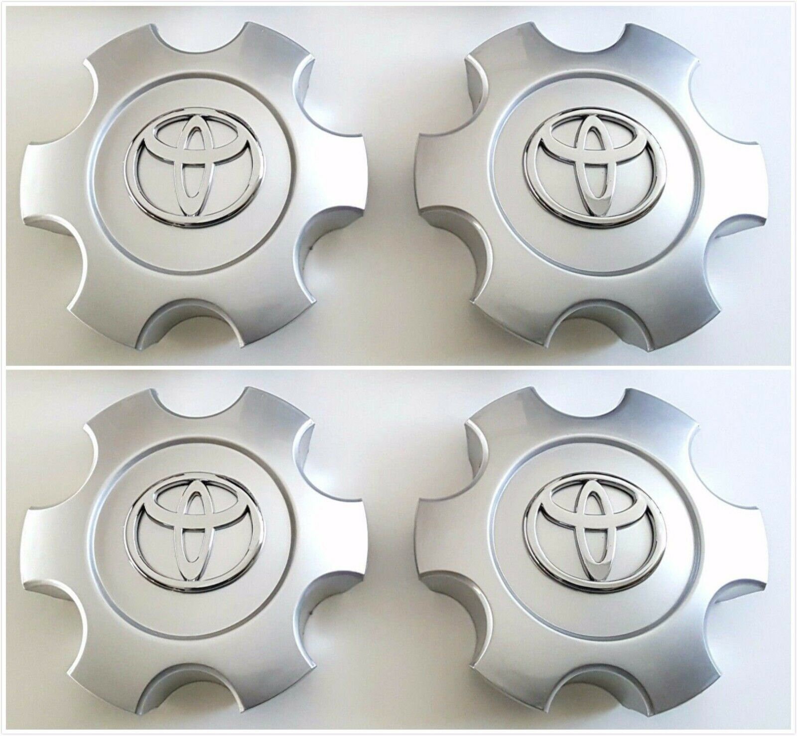 2003-2007 Toyota Sequoia Tundra Wheel Center Hub Caps Silver | Etsy