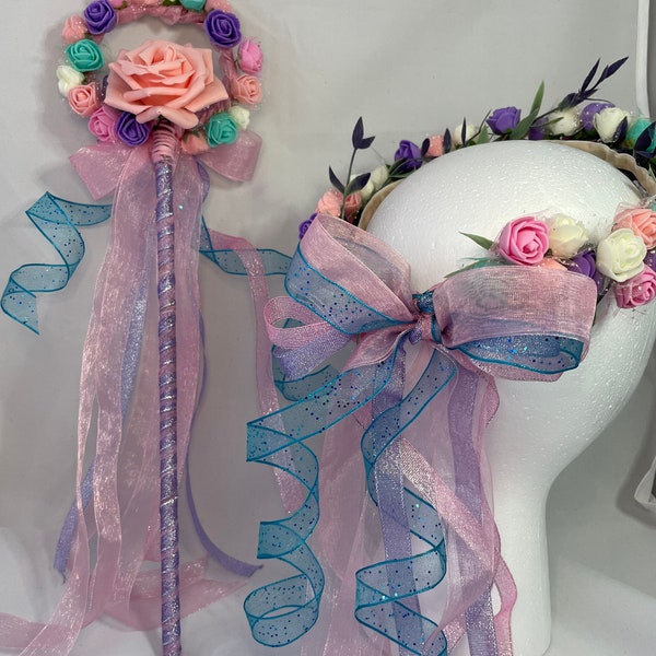 Crown and Wand Etsy