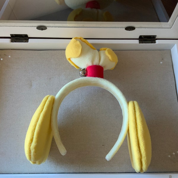 Animal Crossing inspired Isabelle headband