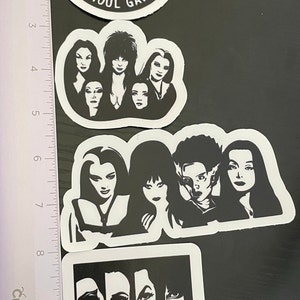Hollywood Horror Hotties, Ghoul Girls sticker 5 pack image 6