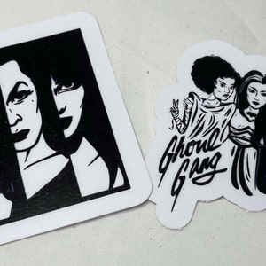 Hollywood Horror Hotties, Ghoul Girls sticker 5 pack image 3