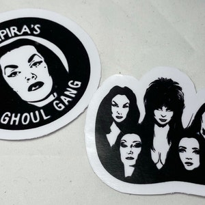 Hollywood Horror Hotties, Ghoul Girls sticker 5 pack image 5